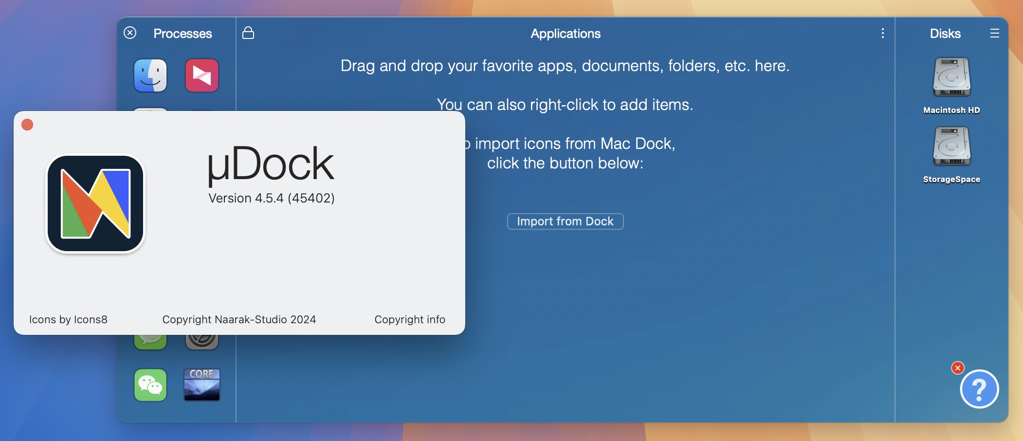 uDock for Mac v4.5.4 应用程序快速启动管理器 激活版 -2