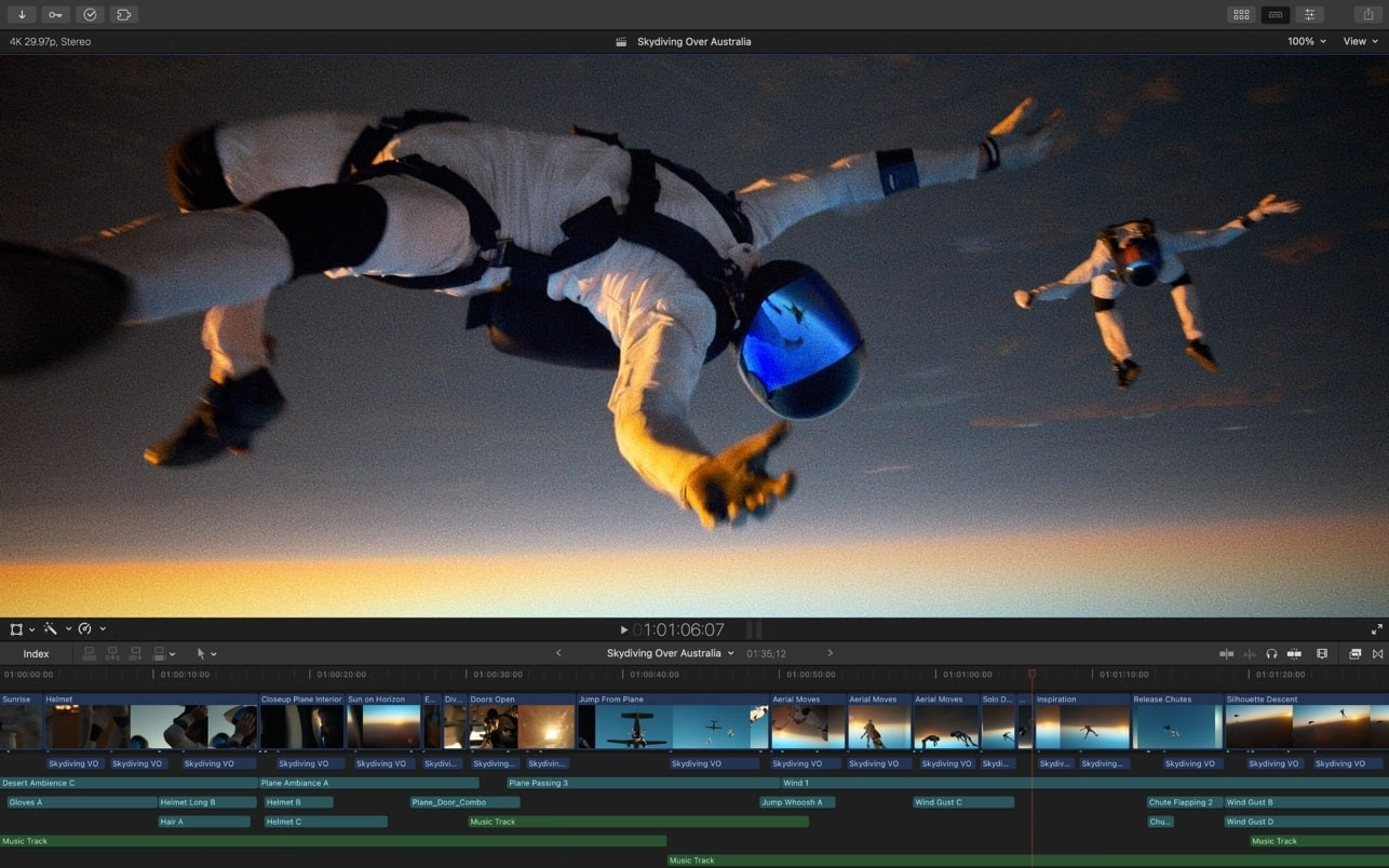 Final Cut Pro X v10.7.1 中文激活版 Mac最好用的视频剪辑工具fcpx -4